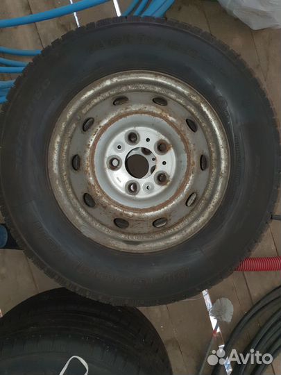 R16 Bfgoodrich Activan 215/75, PCD 5x98 DIA 10