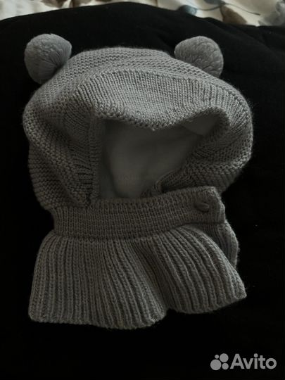 Шапка шлем детская