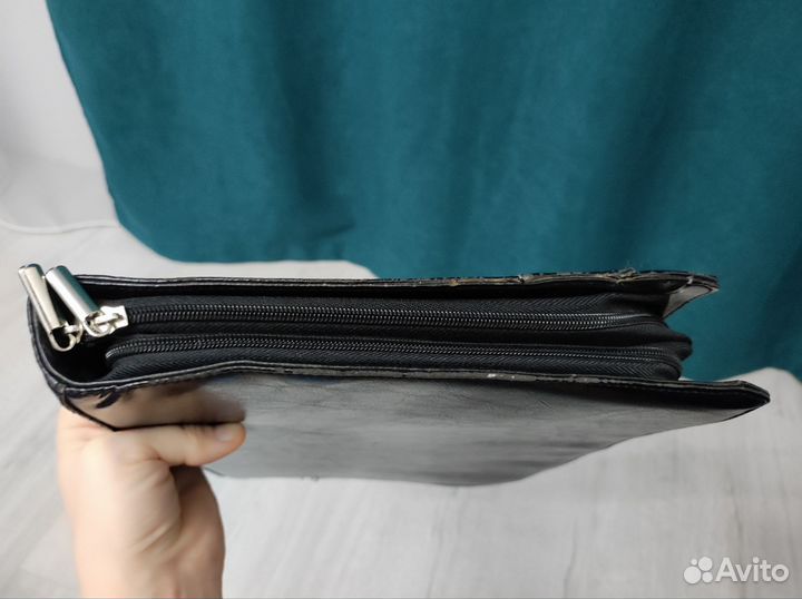 Кожаная папка для документов