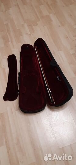 Футляр для скрипки размером 1/2, черный