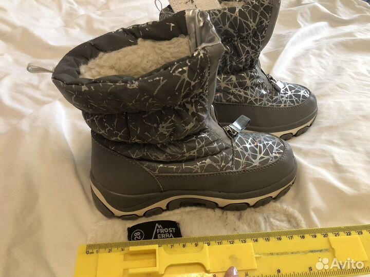 Ботинки зимние детские 28