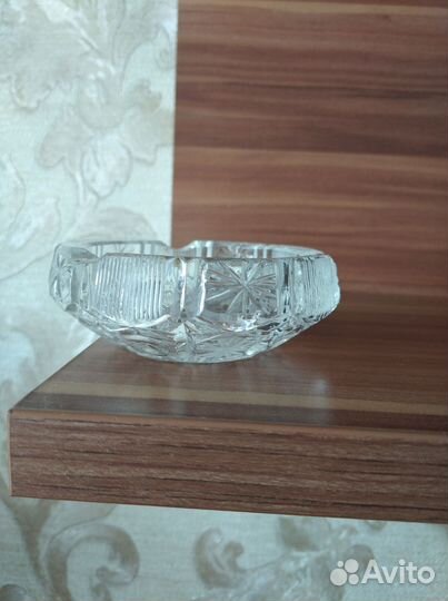 Пепельница хрустальная СССР