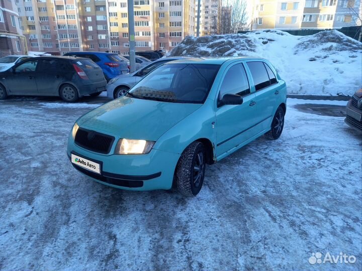 Skoda Fabia 1.4 МТ, 2002, 220 000 км