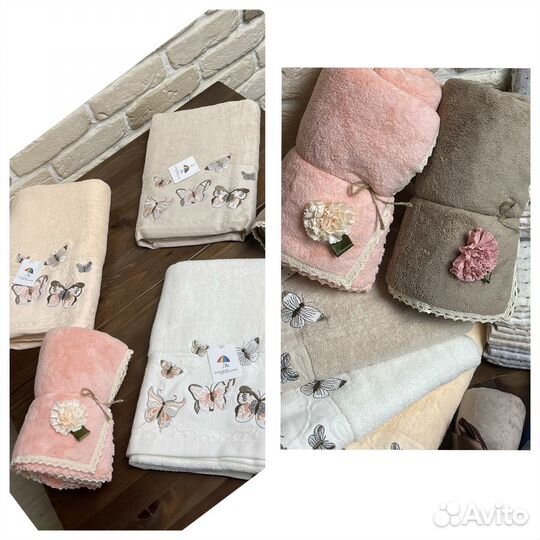 Море красивых полотенец на подарки