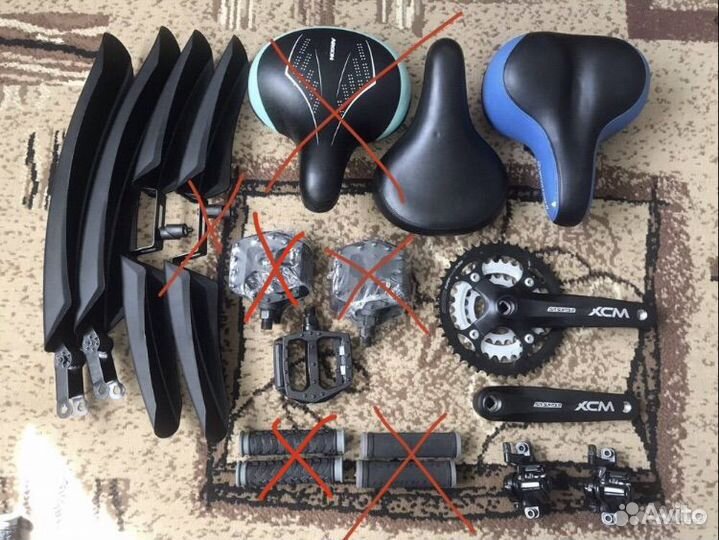 Абсолютно новые запчасти для велосипеда