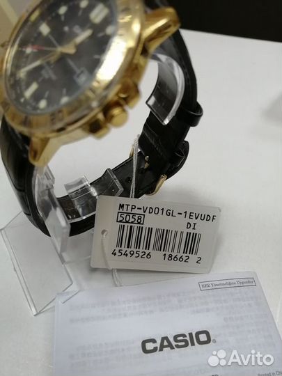 Часы мужские Casio MTP-VD01GL-1E