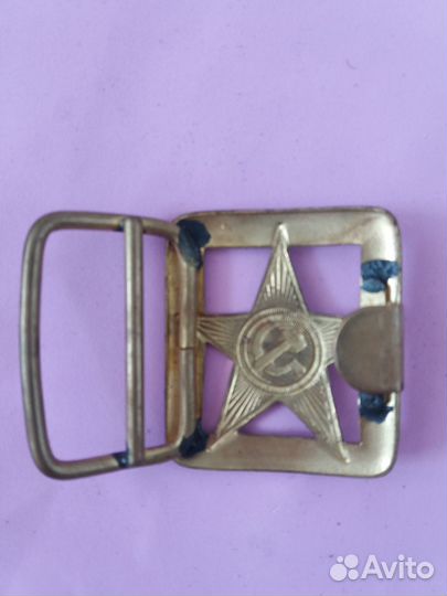 Пряжка от командирского ремня СССР