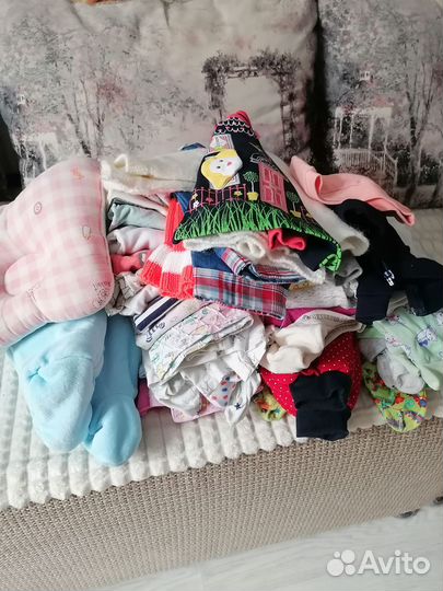 Детские вещи 0т 6 до 12месяцев