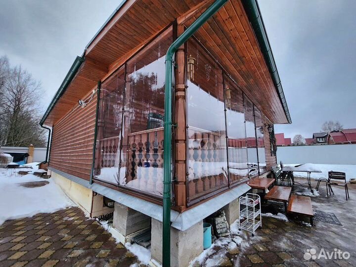 Мягкие окна пвх для террас и беседок