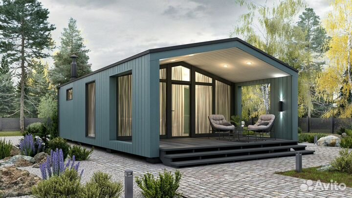 Дачный домик всесезонный под ключ