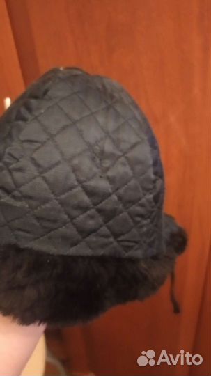 Детская шапка из мутона, 48-50 размер