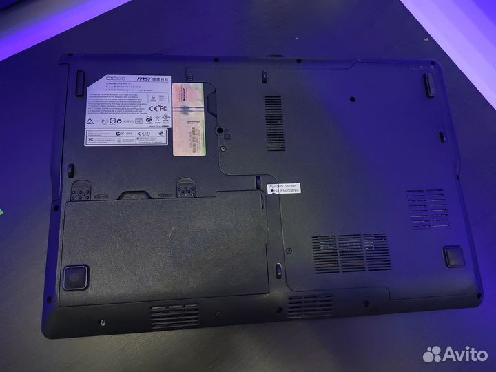 Шустрый ноутбук MSI MS-1682 (i3/ 500Gb)