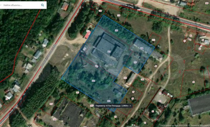 Производство, молокозавод пл 20454 м²