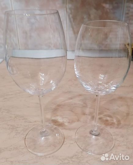 Бокалы Bohemia на тонкой ножке