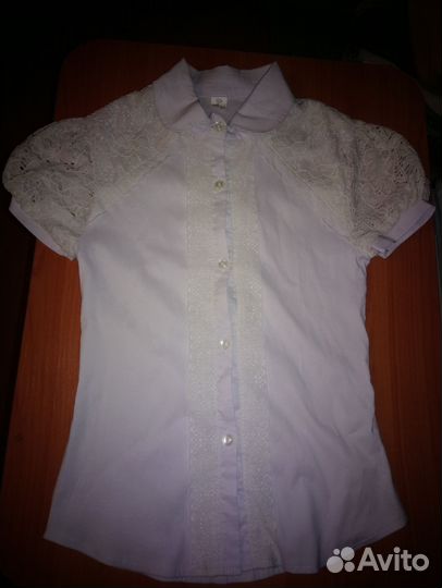 Блузка белая для девочки