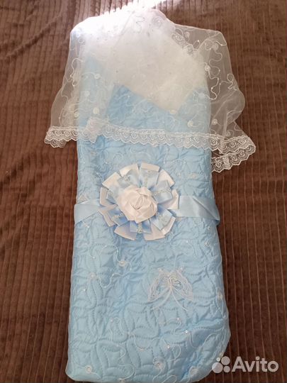 Конверт на выписку для мальчика весна осень