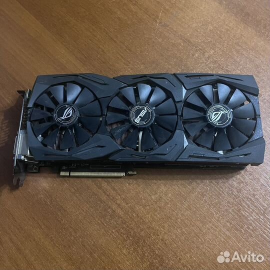 Видеокарта Rx 480 8 gb Asus Strix