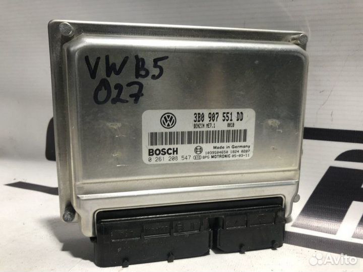 Эбу двигателя Volkswagen Passat B5+ AMX