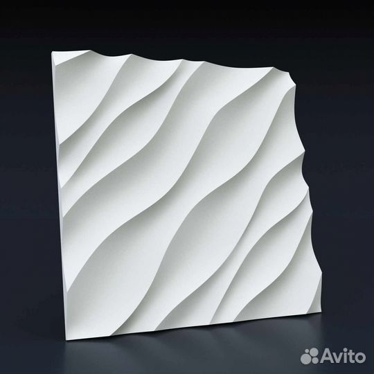 Гипсовая 3D панель 