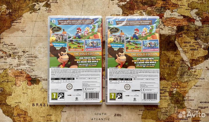 Mario + Rabbids Kingdom Battle (новый) Switch