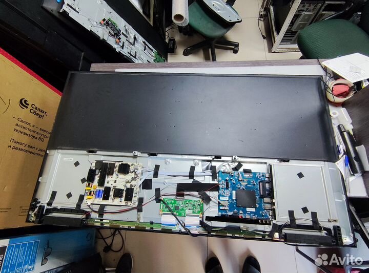 Телевизор Haier 55 Smart TV HX (По запчастям)