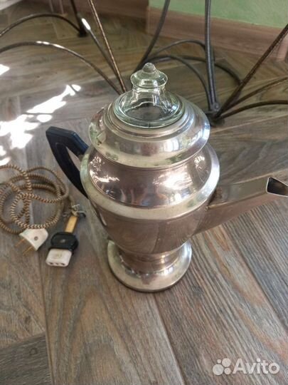 Кофеварка гейзерная электрическая СССР