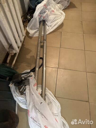 Защитные трубы Land Cruiser