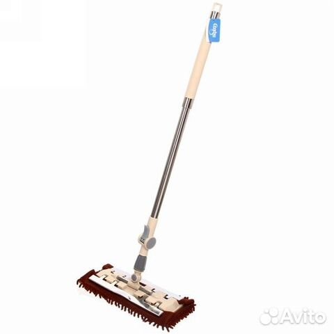 Швабра Селфи с насадкой из микрофибры Люкс насадка