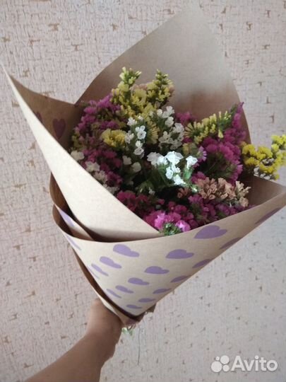 Букет из статицы