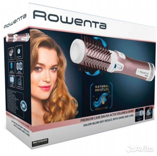 Фен-щетка Rowenta Brush Activ Premium Care CF9540F