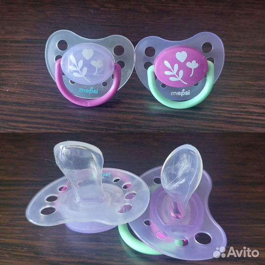 Соски пустышки разные
