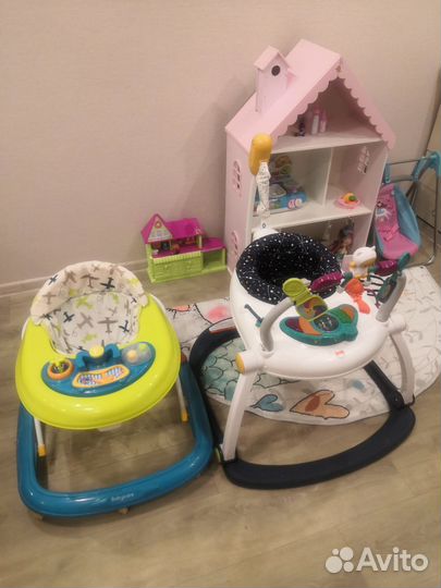 Ходунки каталка fisher price