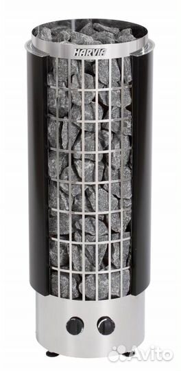 Электрокаменка - Harvia Cilindro PC70H (чёрная, по