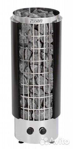 Электрокаменка - Harvia Cilindro PC70H (чёрная, по