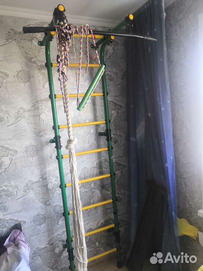 Шведская стенка. детский спортивный комплрекс