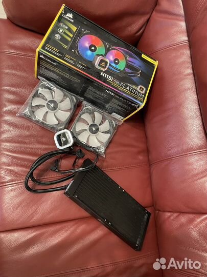 Сво Corsair Hydro Series H115i RGB Platinum 280mm