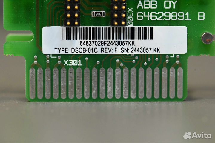 ABB dscb-01C 64637029F плата, новая, 1 шт
