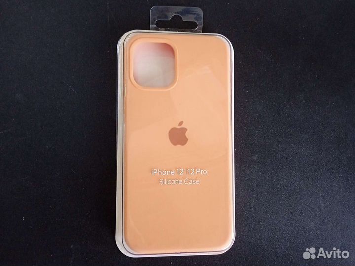 Чехол на iPhone 12/12 Pro Светло-оранжевый