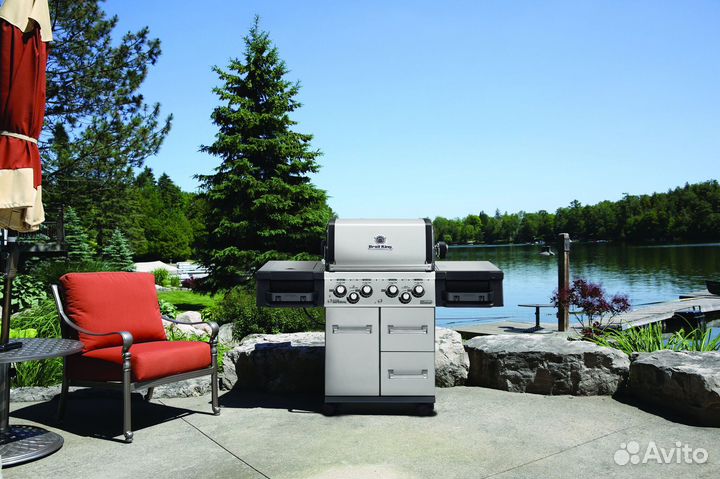 Газовый гриль встраиваемый broil king imperial S 4