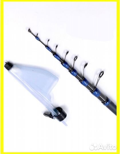 Телескопическая карбоновая удочка 4 м