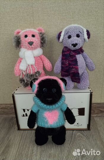 Мишка Тедди ручная работа