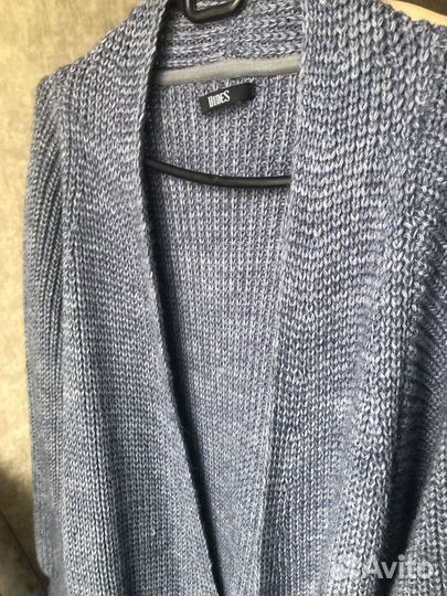 Пальто женское вязанное