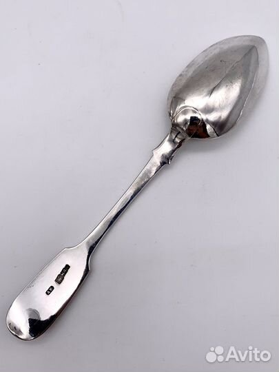 Ложка столовая серебро 84 проба, 1867 г