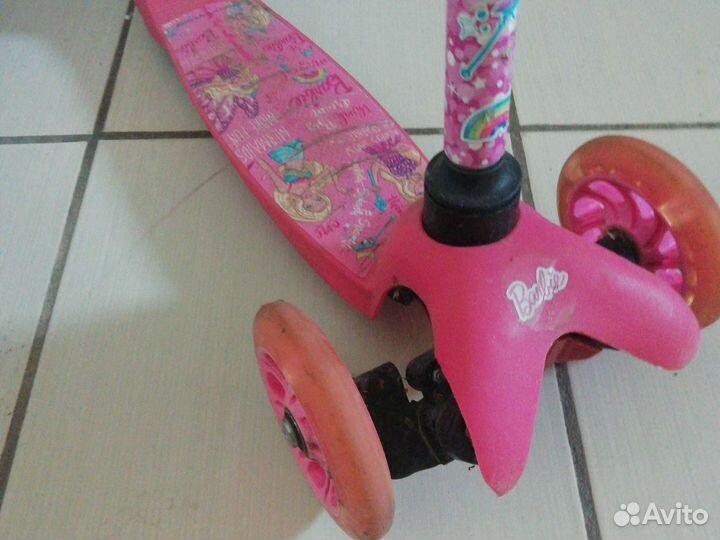 Самокат детский трехколесный б/у