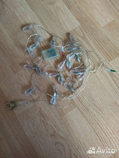 Елочная гирлянда СССР