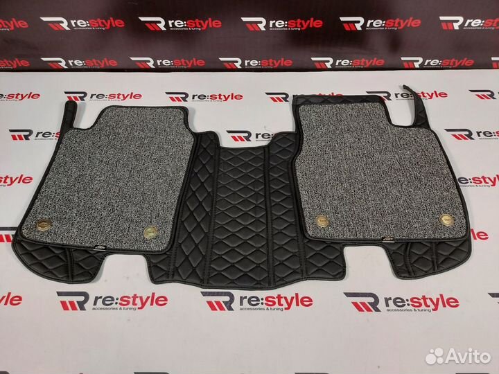 Ковры салона 3D Honda Fit с 2014 г H1582