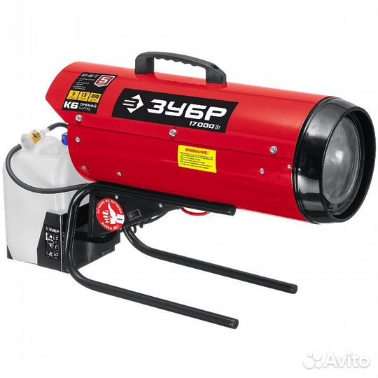 Дизельная тепловая пушка (на дизеле) Зубр дп-К6-17