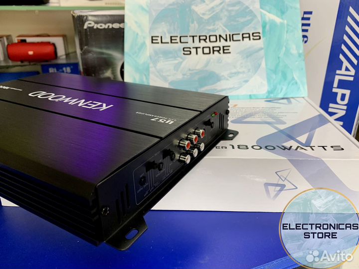 Усилитель Мощности Звука 1800watt Kenwood 457