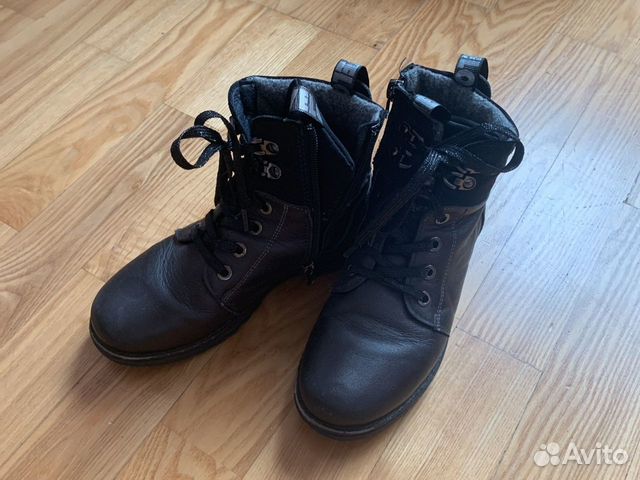 Ботинки для девочки утеплённые