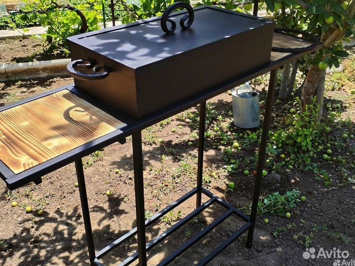 Мангал в стиле лофт